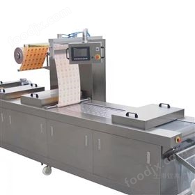 QD-420全自动香肠火腿腊肉豆皮拉伸真空包装机