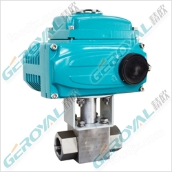 電動高壓螺紋球閥