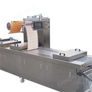 全自動香腸火腿臘肉豆皮拉伸真空包裝機(jī)